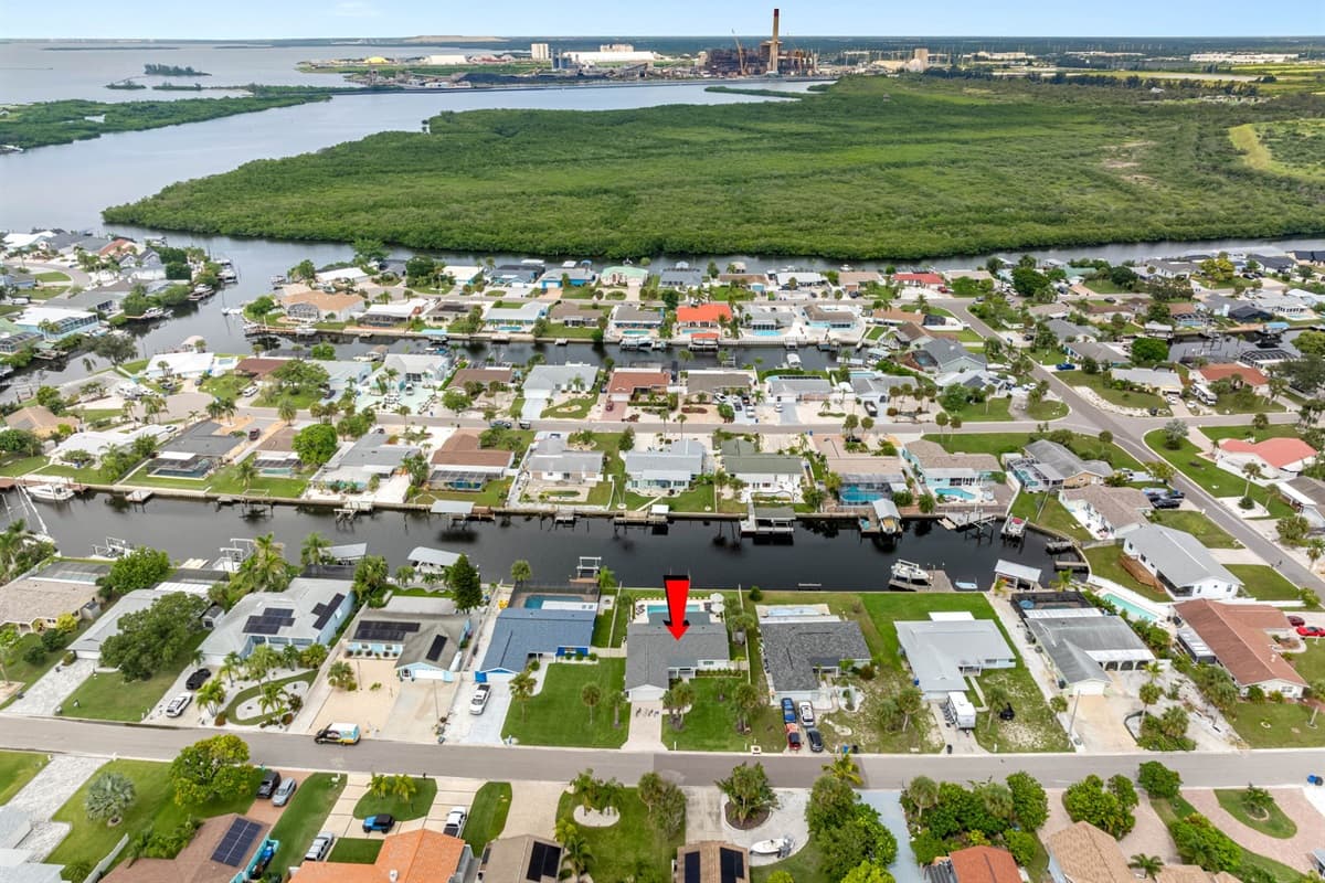 Aerial View of the Neighborhood