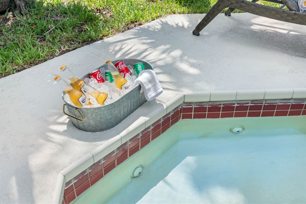 Embrace the tranquility and luxury of this exquisite outdoor space, making your stay truly unforgettable.