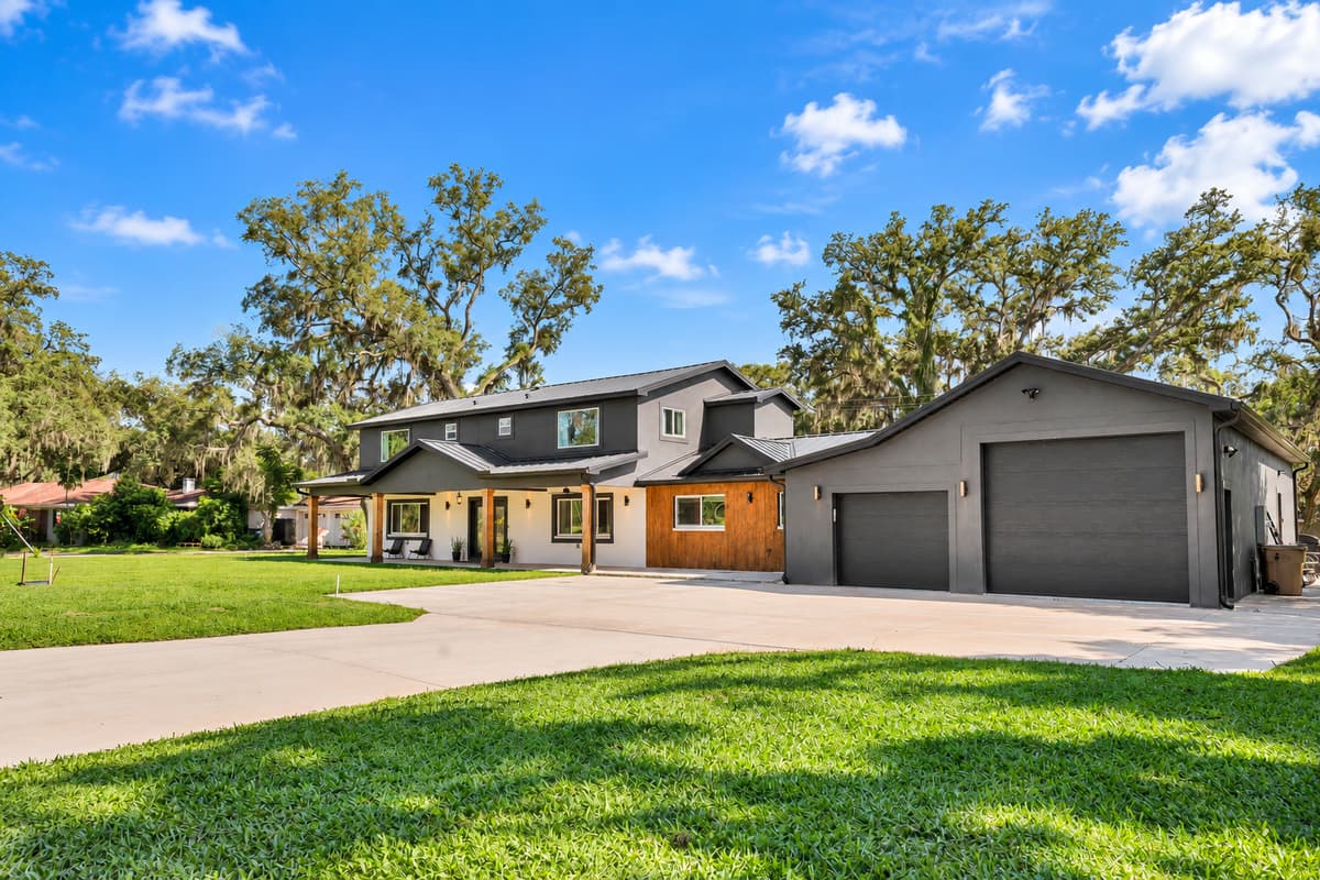Pull into the driveway and realize the photos undersold it.