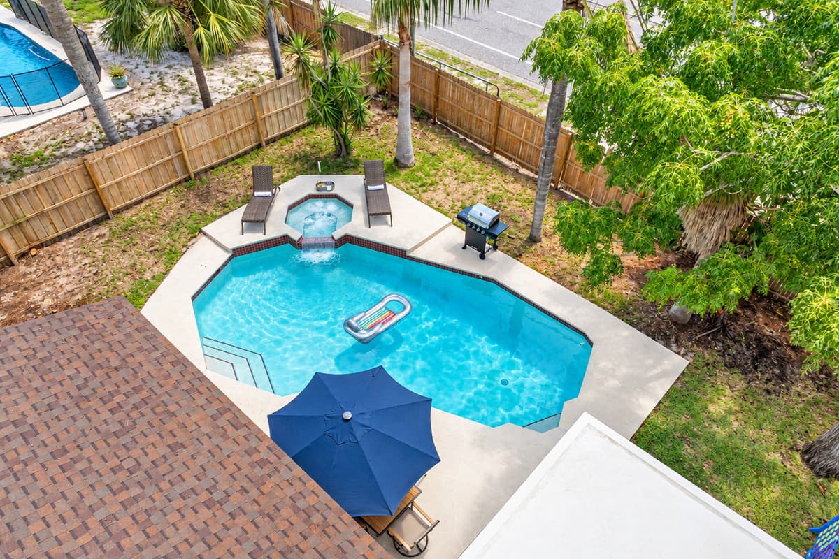 Designed to be your personal paradise, the pool area offers a serene escape from the everyday hustle.