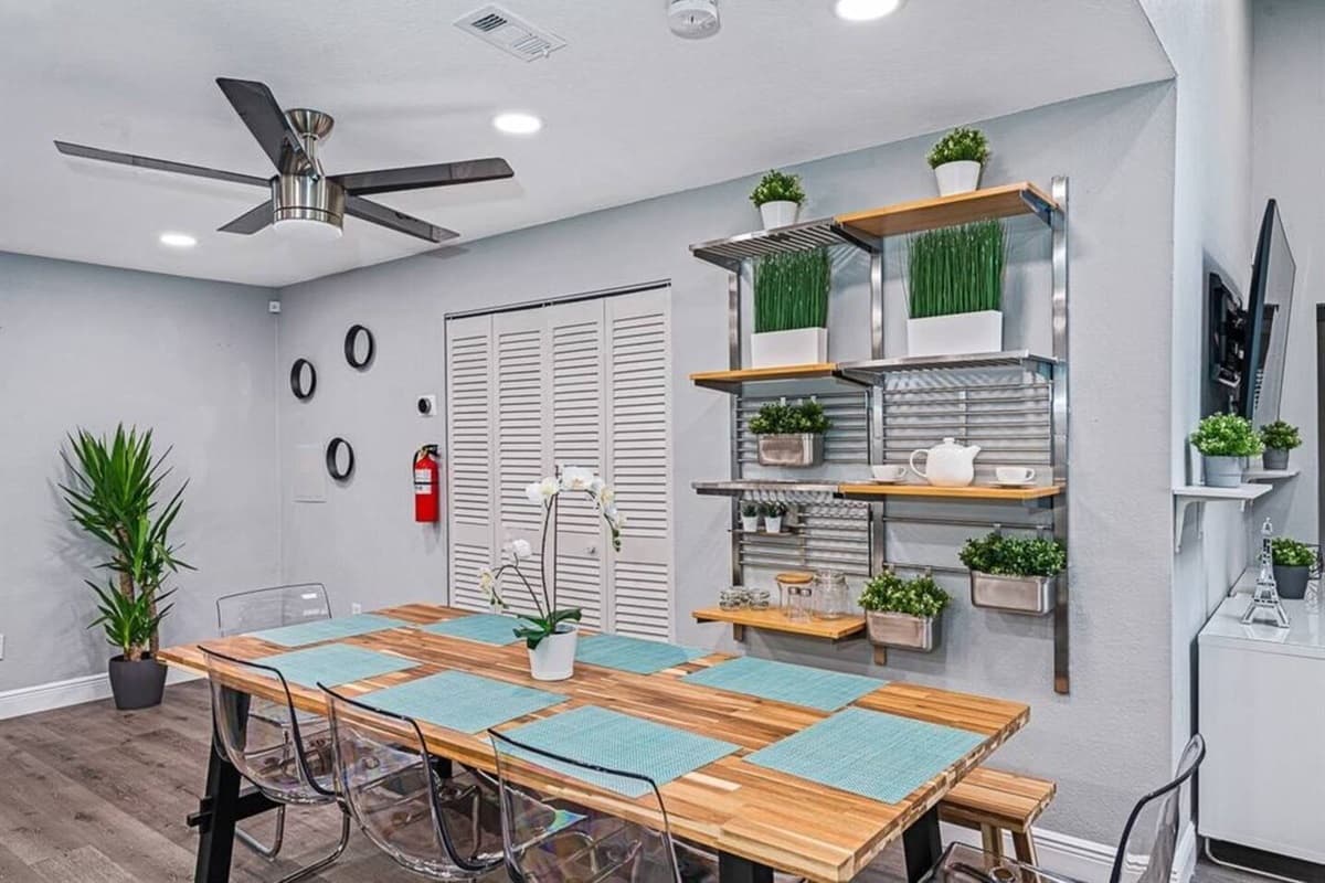 This wonderful dining table could seat up to 8 people. Who does not want a home cooked meal even when in a getaway? Create even great memories and treasure them for the years to come. Bring your families here. Send us an inquiry now!