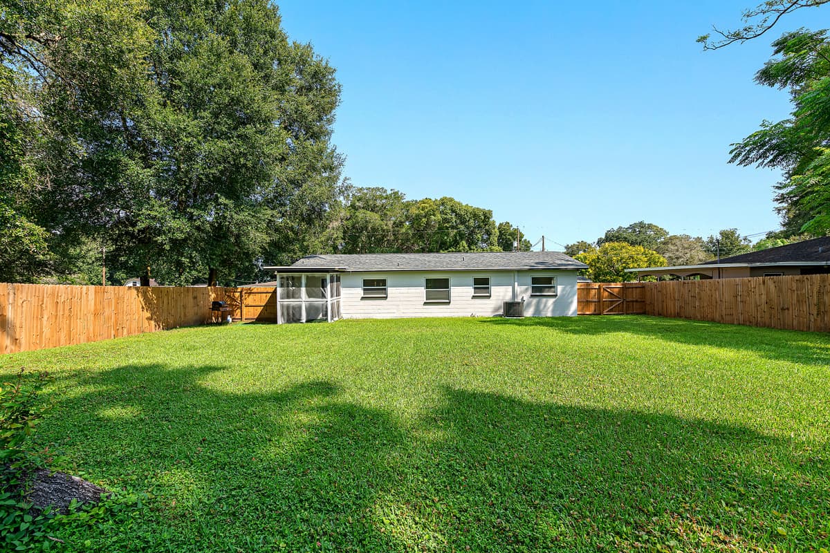 Lovely backyard with griller perfect for steak night. Enjoy good food while bonding with family and friends. Don't hesitate and book this property now!