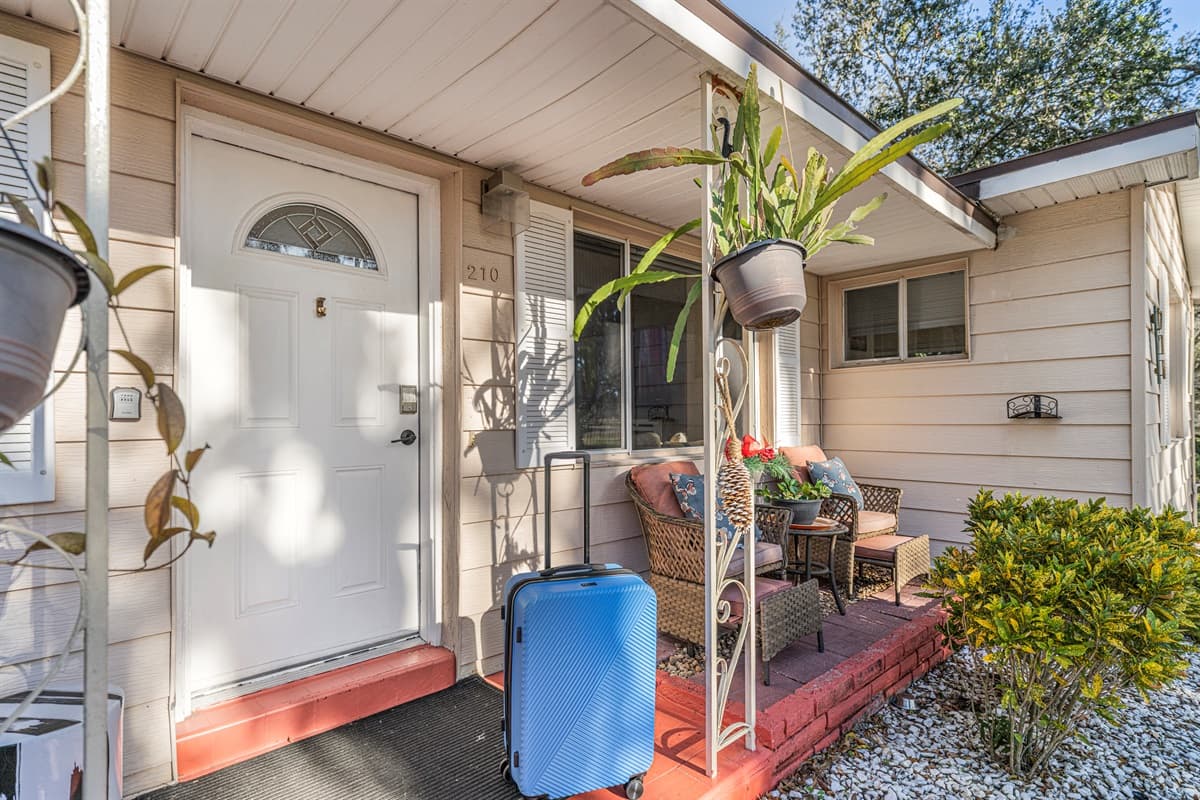 Entrance to the Home
