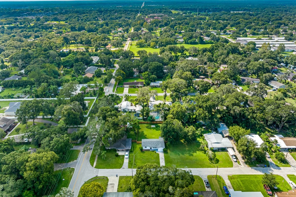 Aerial view of our secured and peaceful neighborhood! Have an amazing time during your stay in this wonderful area! Send us a message if you have any questions!