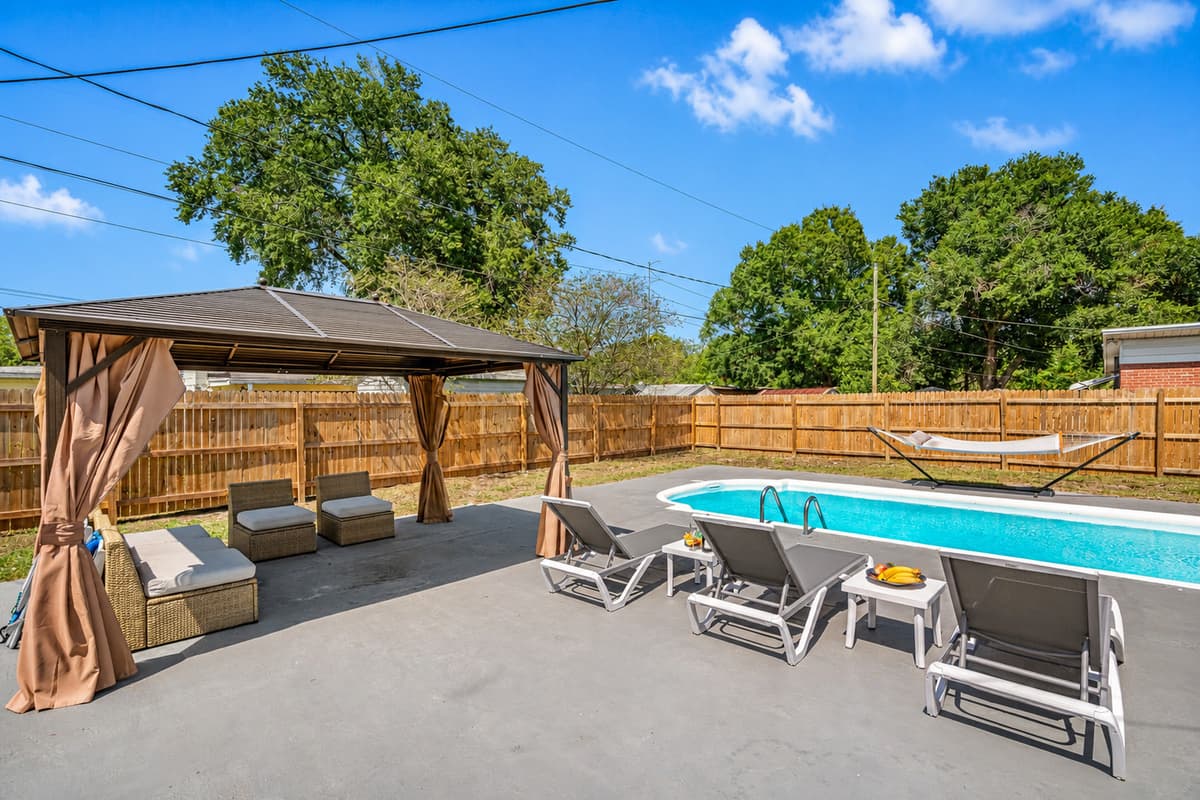 This idyllic setting is the perfect escape from the hustle and bustle of everyday life, offering a serene environment to soak up the sun and unwind.