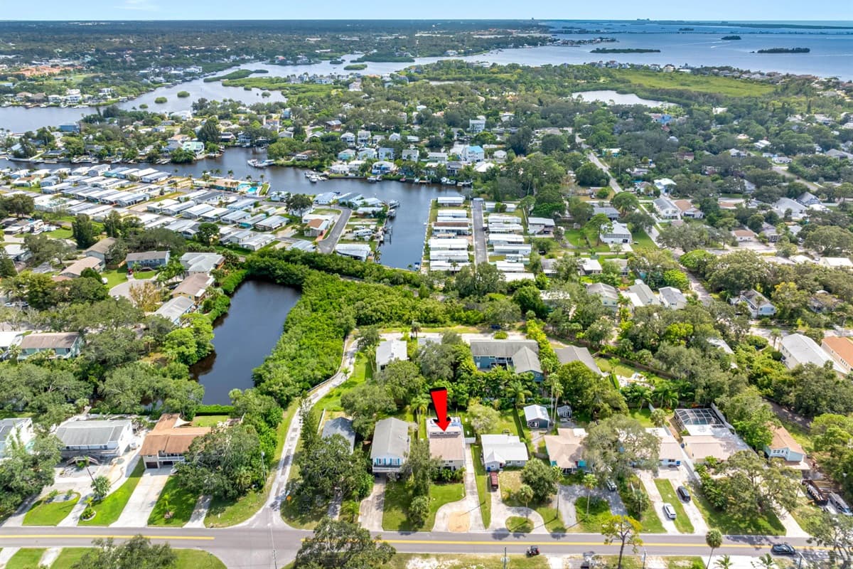Aerial View of the Neighborhood