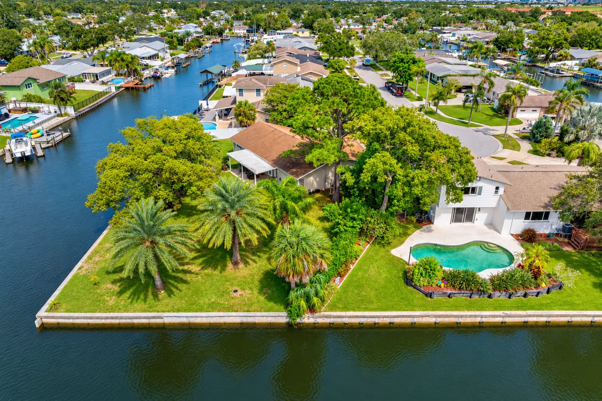 Aerial View of the Neighborhood