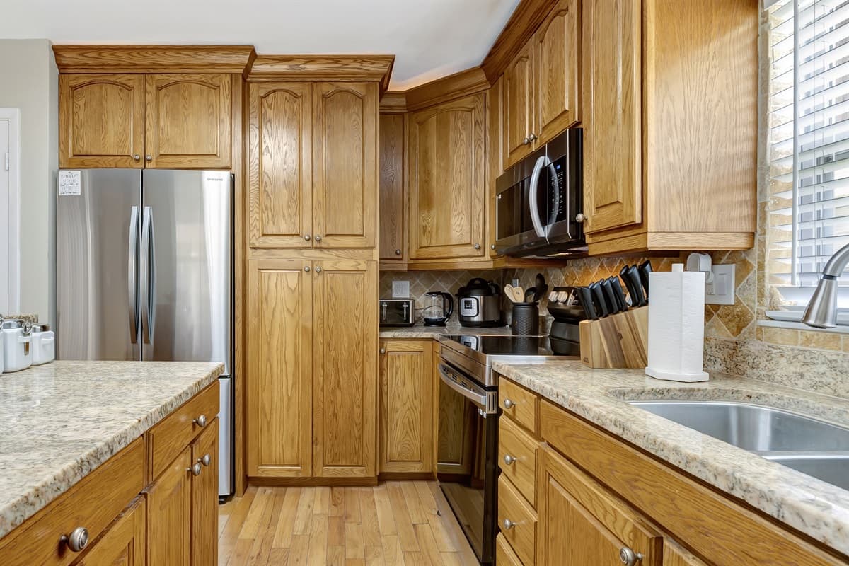 Our kitchen offers the perfect blend of style, convenience, and comfort for all your culinary adventures.