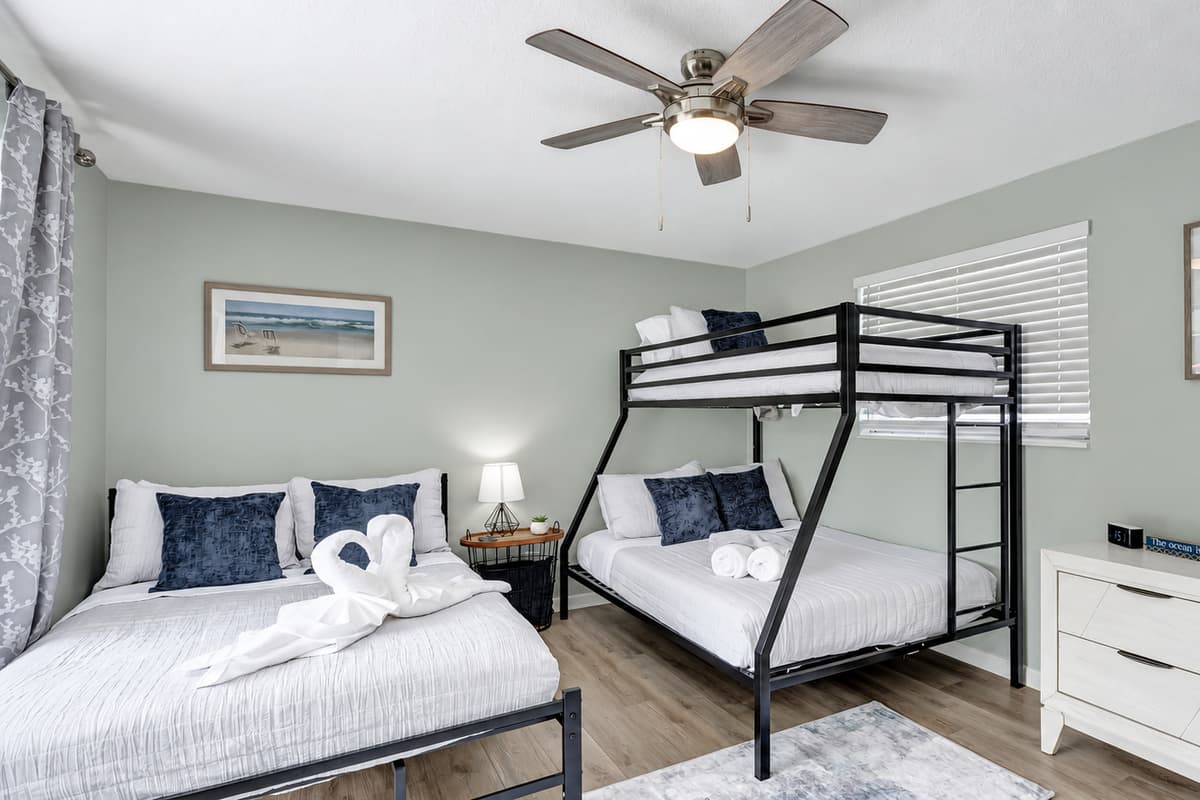 This isn't just a bedroom; it's your multifunctional oasis, where comfort, convenience, and excitement seamlessly coexist.