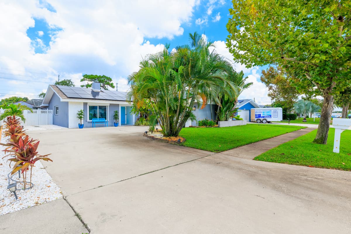Home Exterior at Flamingo Palms.