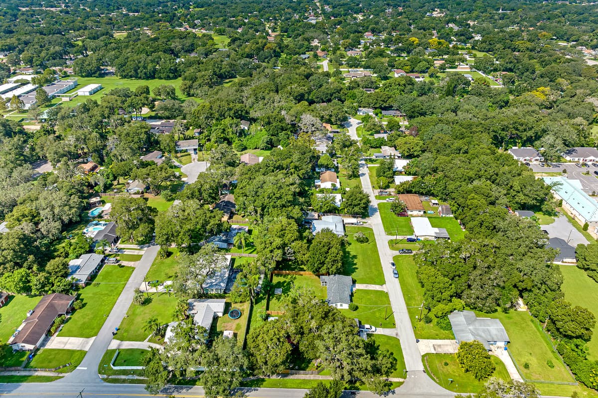 Aerial view of our secured and peaceful neighborhood! Have an amazing time during your stay in this wonderful area! Send us a message if you have any questions!