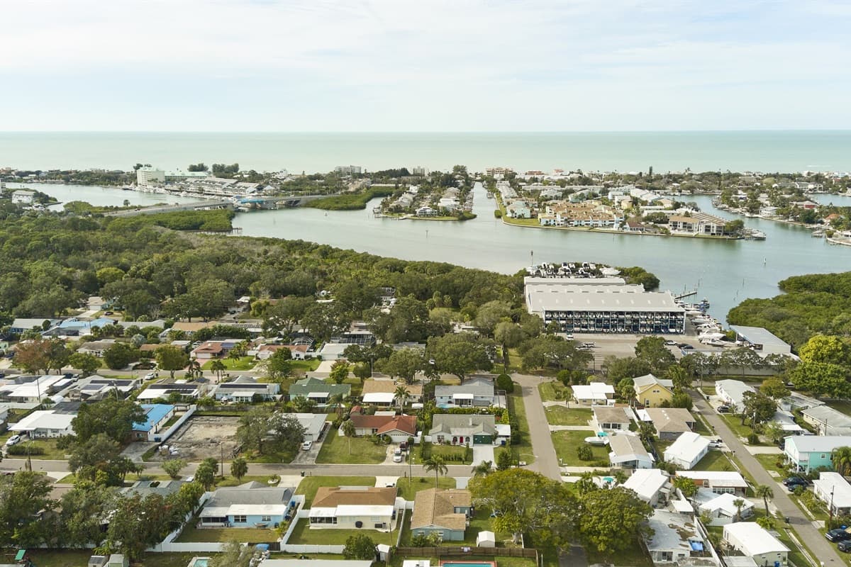 Aerial View of the Neighborhood.