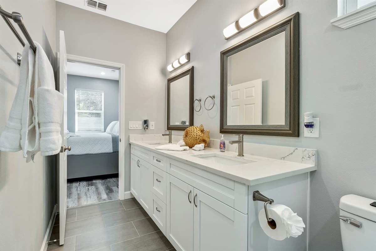From the gleaming tiles to the plush towels and premium toiletries, every detail has been carefully curated to enhance your comfort.
