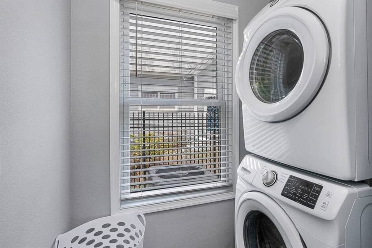 Never worry about bringing home used and soiled clothes. We wanted to make sure your stay would be as comfortable as possible so we provided a full-sized washer and dryer. Send us an inquiry as soon as possible!
