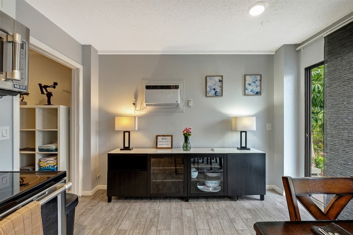 The ambiance is set with thoughtfully chosen decor and a layout that fosters a sense of togetherness.