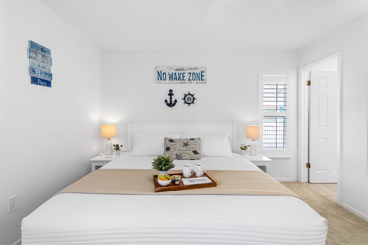 Relax in the luxurious king-size bed and wake up refreshed for another day of adventure.