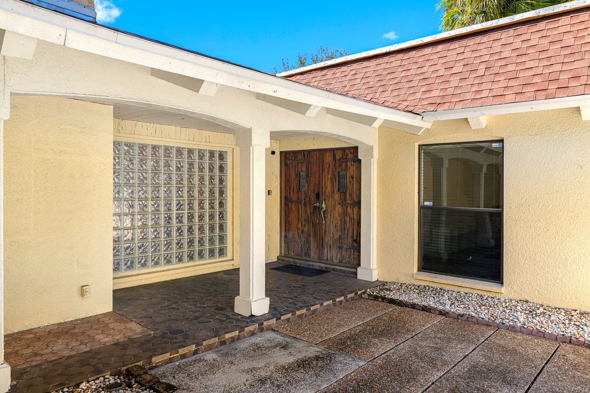 Entrance to Home