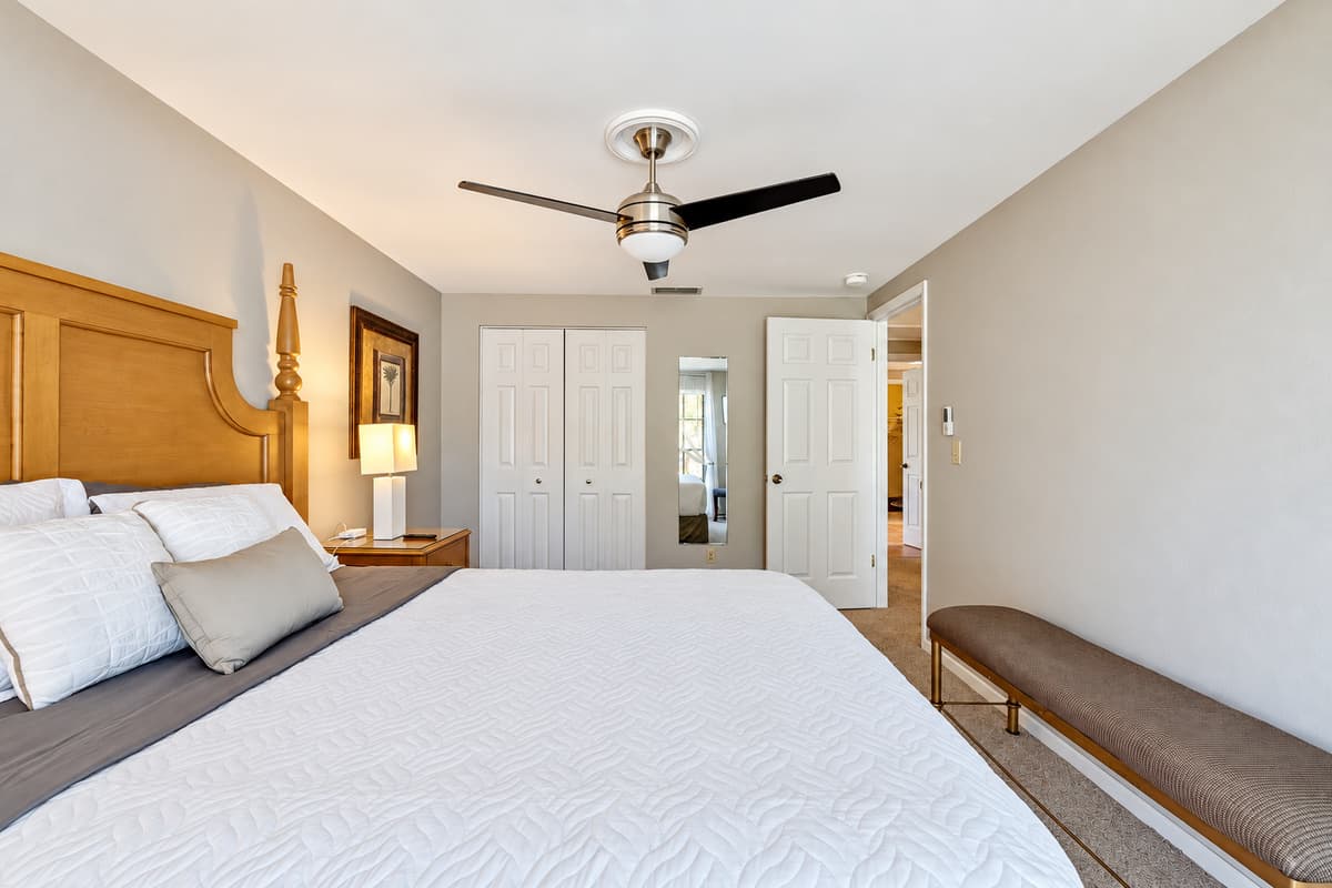 This tranquil haven offers a peaceful ambiance perfect for a restful night's sleep or quiet moments of reflection.