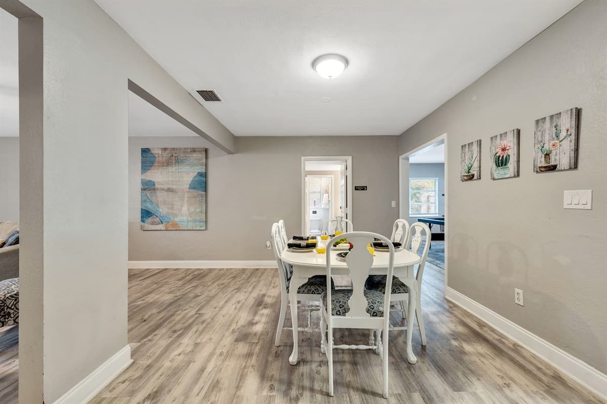 Step into more than just a dining area; enter a culinary canvas where flavors take center stage.