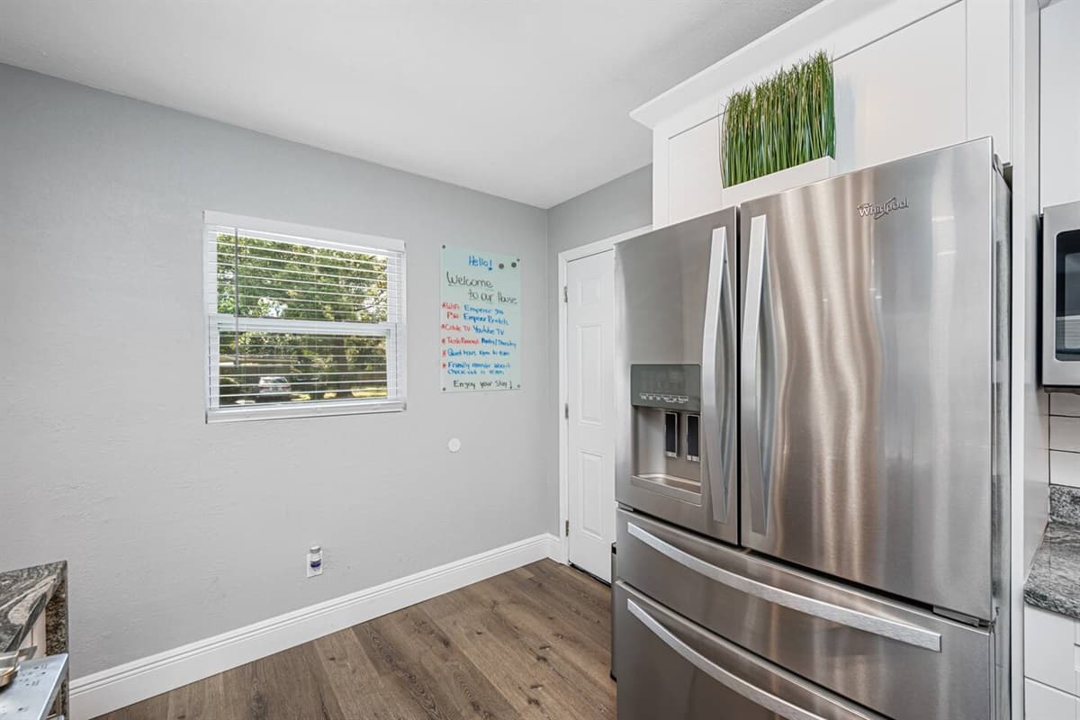 Did you bring a lot of supplies for your stay? Our fridge can hold it all to make sure everything is fresh and ready to be cooked for the family to enjoy! If you think this is a plus, send us an inquiry now!