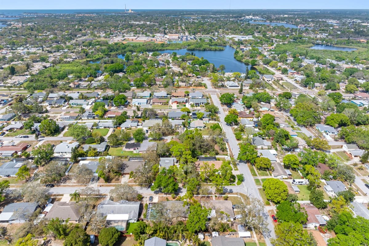 Aerial View of the Neighborhood
