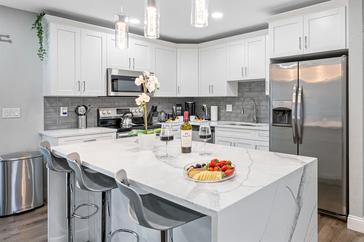Love cooking? You will surely enjoy your stay in this property because if has a beautiful and fully equipped kitchen! Book with us now!