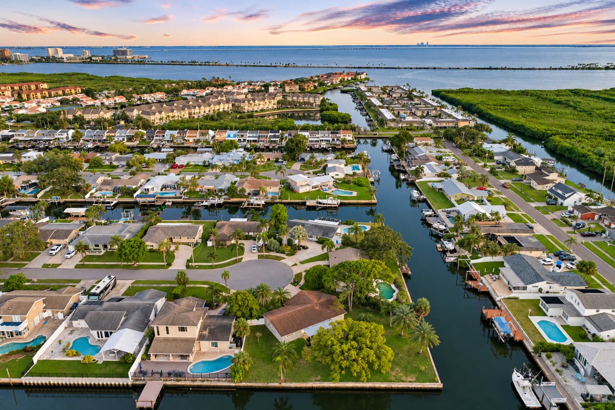 Aerial View of the Neighborhood