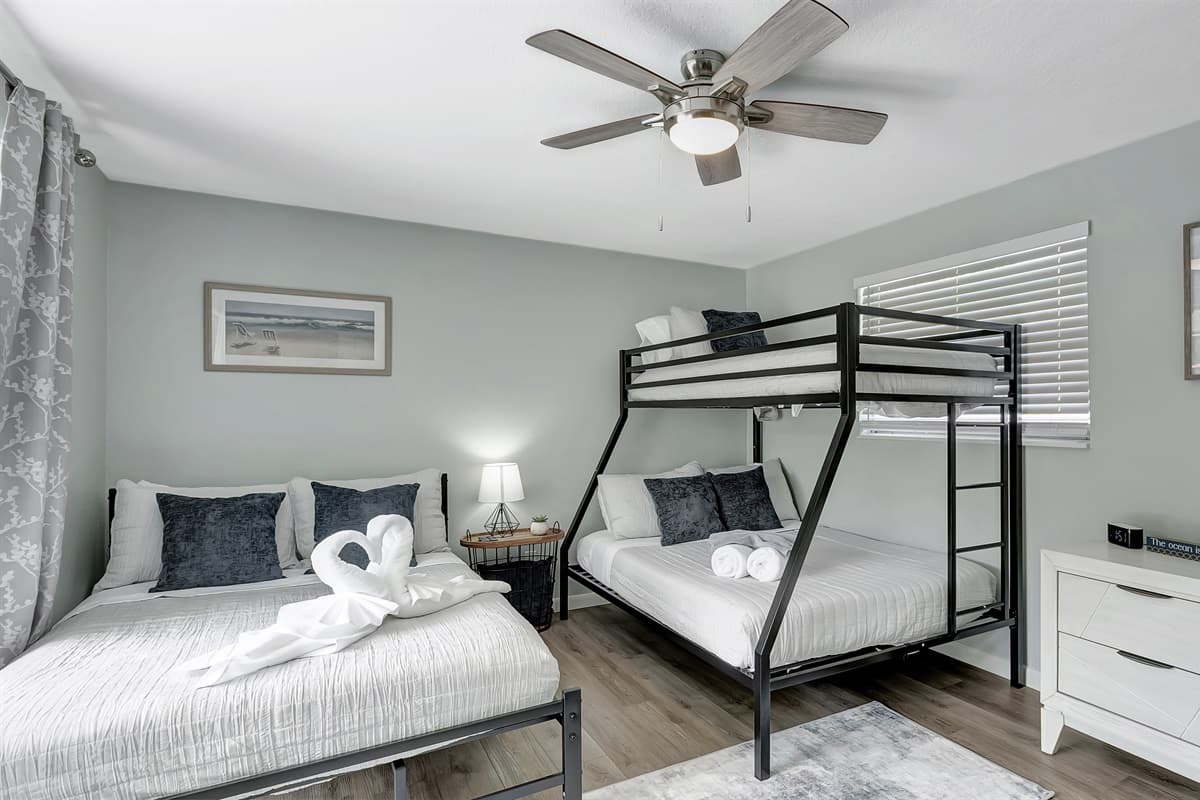This isn't just a bedroom; it's your multifunctional oasis, where comfort, convenience, and excitement seamlessly coexist.