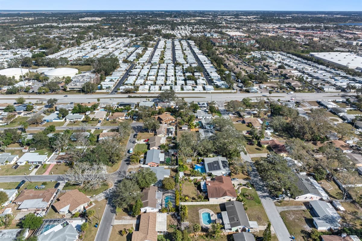 Aerial View of the Neighborhood