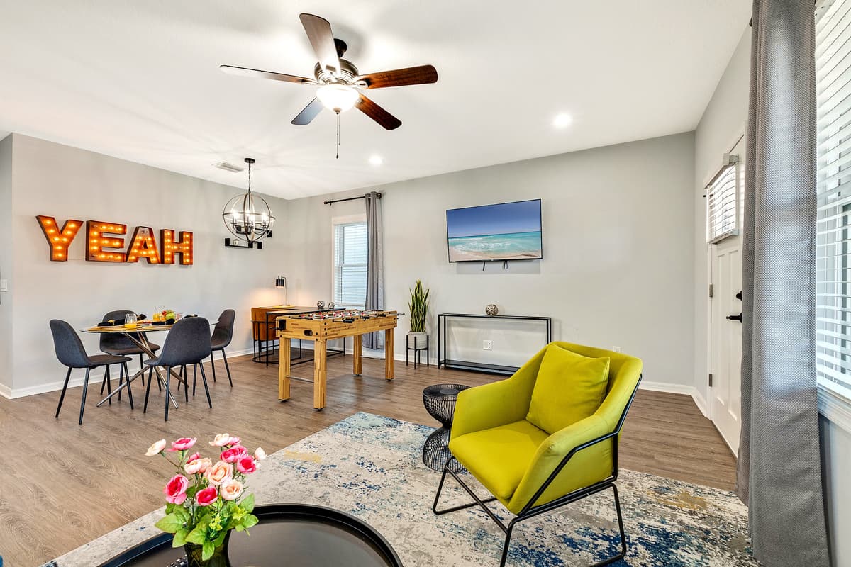 The ambiance is enhanced by the tasteful decor that surrounds you.