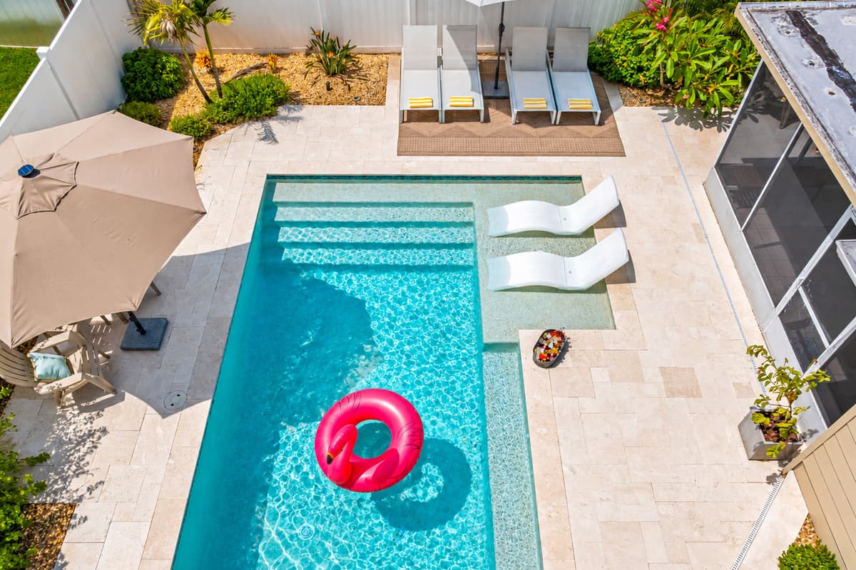 Outdoor Pool Area