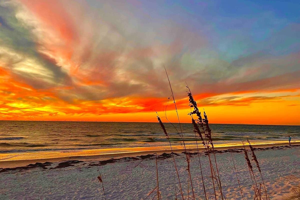 Sunset at Indian Rocks Beach