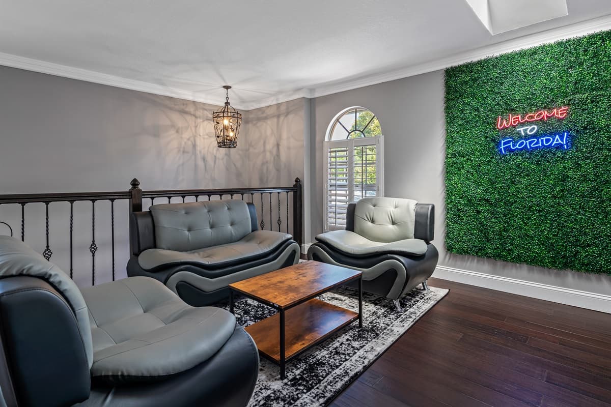 With sleek and modern decor, state-of-the-art gaming consoles, and plenty of room to move around, you'll feel like you've stepped into a gamer's paradise.