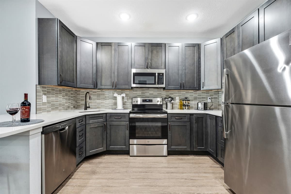 The expansive layout immediately captures your attention, providing generous space for both movement and practicality.