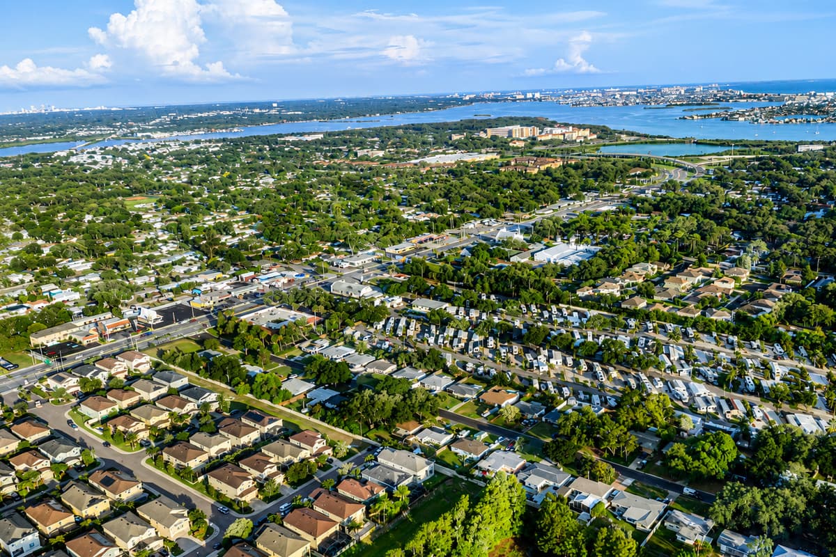 Aerial View of the Neighborhood