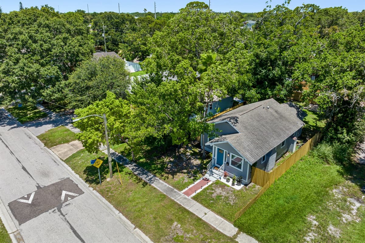 Aerial View of the Neighborhood