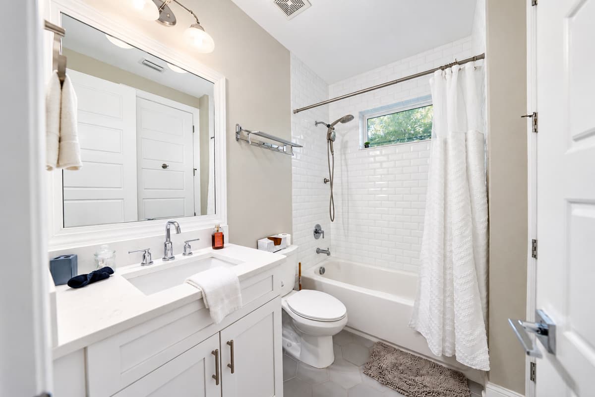 Our bathroom is your personal oasis where you can escape, relax, and rejuvenate. 